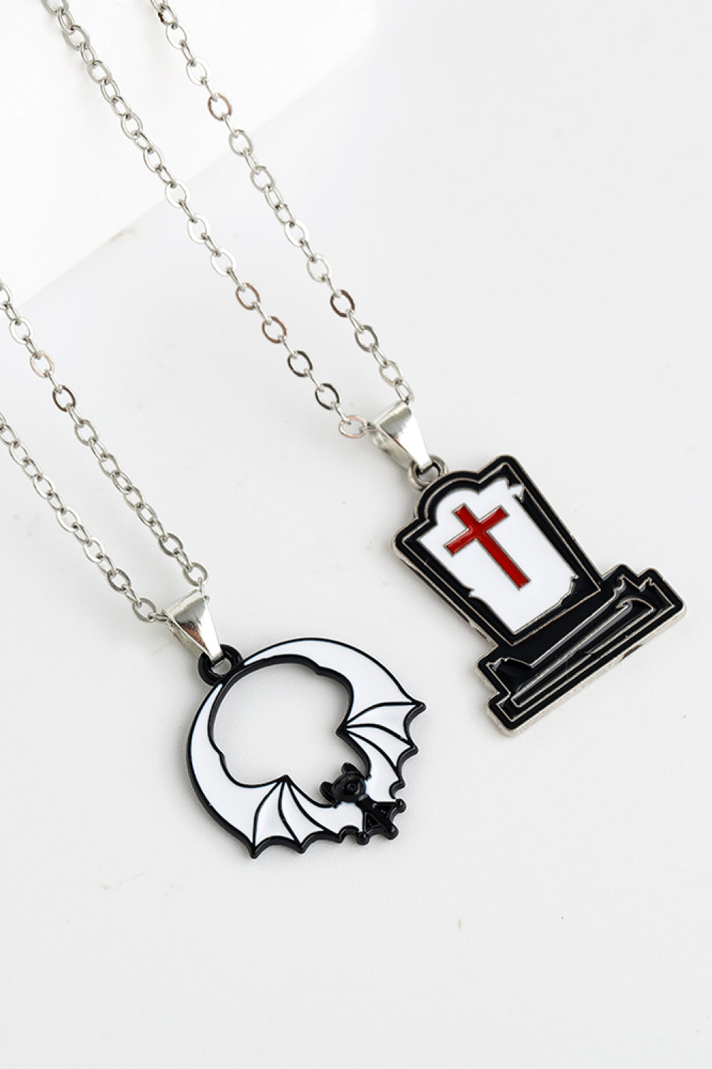 Two-Piece Halloween Theme Necklace Set - Teresa's Fashionista LLC