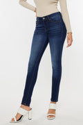 Kancan Mid Rise Gradient Skinny Jeans-Teresa's Fashionista LLC