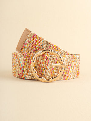 Multicolored Wide Belt-Teresa's Fashionista LLC