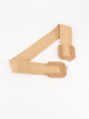 Wide Braid Belt-Teresa's Fashionista LLC