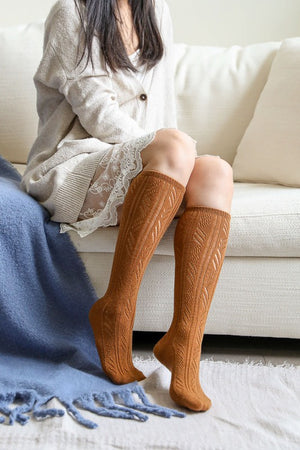 Classic Knit Calf Socks-Teresa's Fashionista LLC