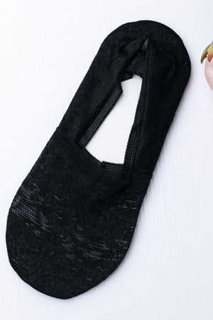No-Slip Floral Lace Socks-Teresa's Fashionista LLC