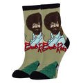 Painting Bob Ross - Women's Funny Socks-Teresa's Fashionista LLC