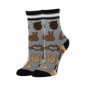 One Love - Women's Emoji Cotton Crew Socks-Teresa's Fashionista LLC