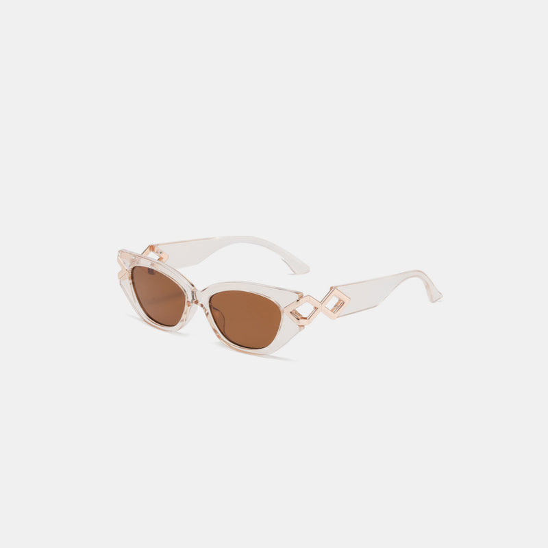 Polycarbonate Frame Cat-Eye Sunglasses - Teresa's Fashionista LLC
