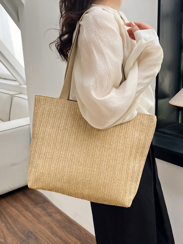 Straw Woven Tote Bag-Teresa's Fashionista LLC
