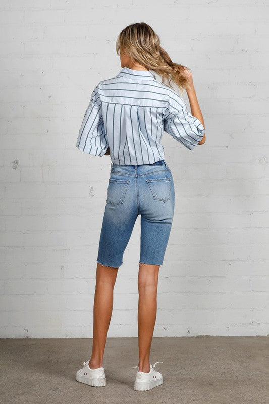 HIGH RISE BIKE SHORTS - Teresa's Fashionista LLC