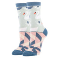 Black Swan - Women's Crew Socks-Teresa's Fashionista LLC