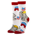 Right-Wing - Women's Funny Socks-Teresa's Fashionista LLC