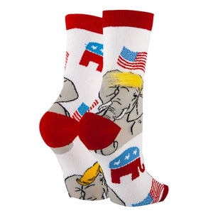 Right-Wing - Women's Funny Socks-Teresa's Fashionista LLC