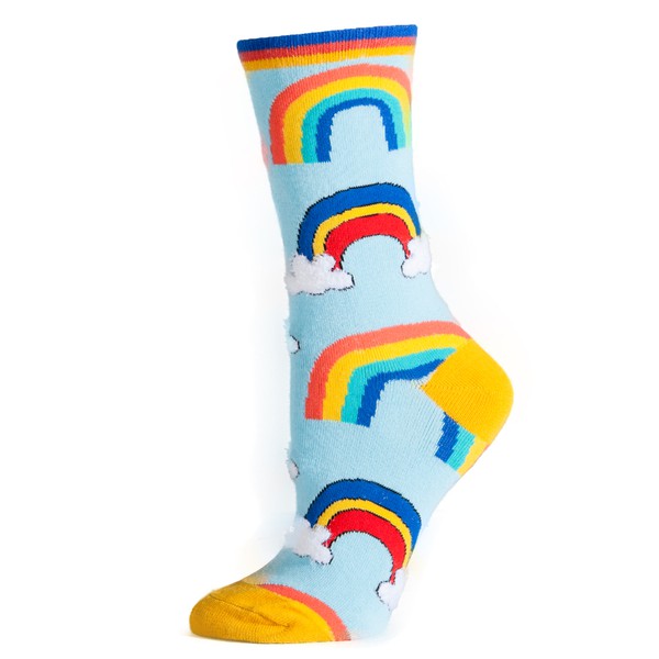 It's a Rainbow - Women's Funny Socks-Teresa's Fashionista LLC