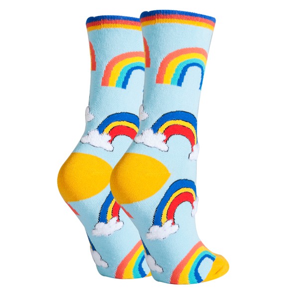 It's a Rainbow - Women's Funny Socks-Teresa's Fashionista LLC