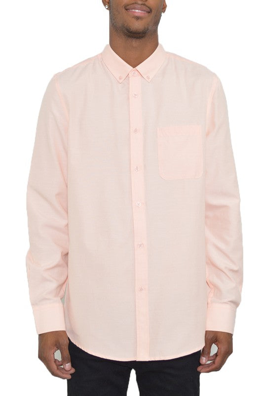 Weiv Men's Casual Long Sleeve Shirts-Teresa's Fashionista LLC