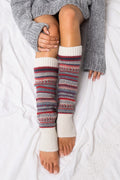 Short Fairisle Legwarmer-Teresa's Fashionista LLC