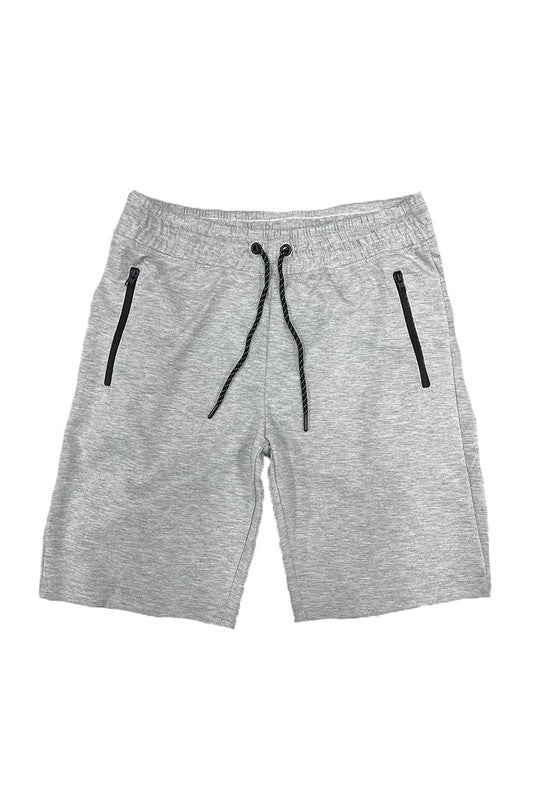 COTTON BLEND LOUNGE SWEAT SHORTS-Teresa's Fashionista LLC
