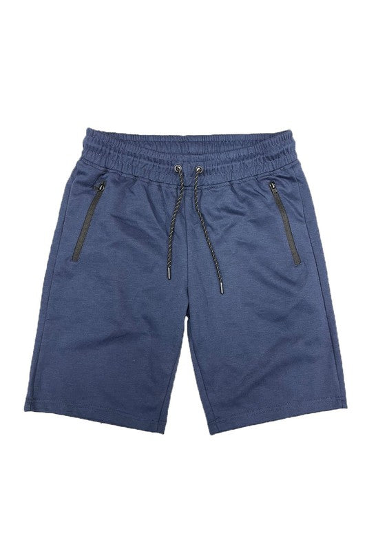 COTTON BLEND LOUNGE SWEAT SHORTS-Teresa's Fashionista LLC