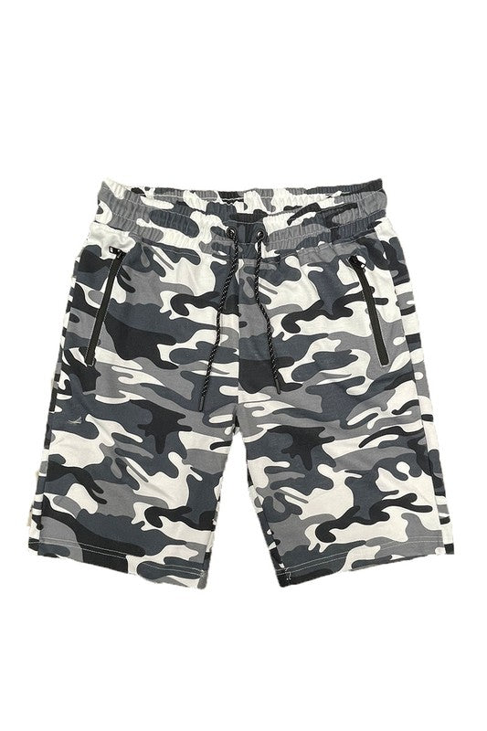 COTTON BLEND LOUNGE SWEAT SHORTS-Teresa's Fashionista LLC
