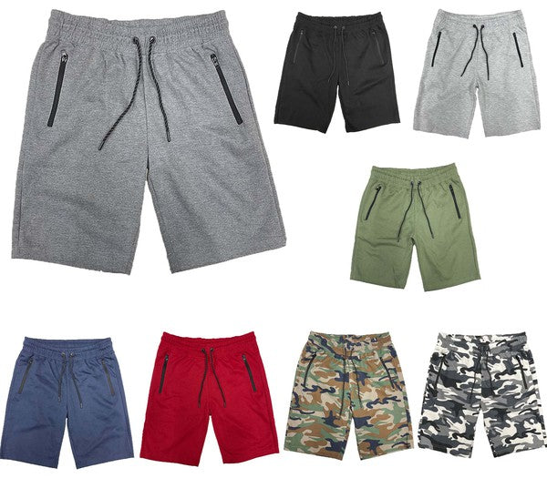 COTTON BLEND LOUNGE SWEAT SHORTS-Teresa's Fashionista LLC
