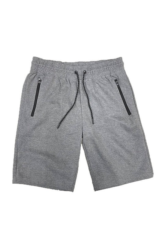 COTTON BLEND LOUNGE SWEAT SHORTS-Teresa's Fashionista LLC