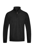 Weiv Mens Knit Quarter Zip Sweater-Teresa's Fashionista LLC