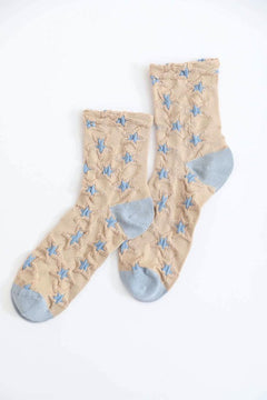 Star Design Socks-Teresa's Fashionista LLC