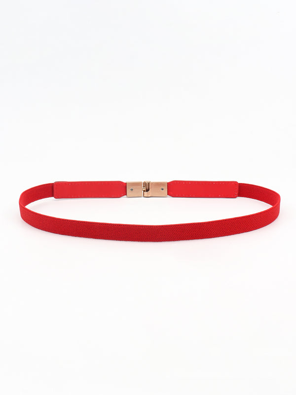 PU Elastic Skinny Belt-Teresa's Fashionista LLC