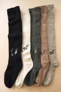 Hummingbird Wool Knee High Socks-Teresa's Fashionista LLC