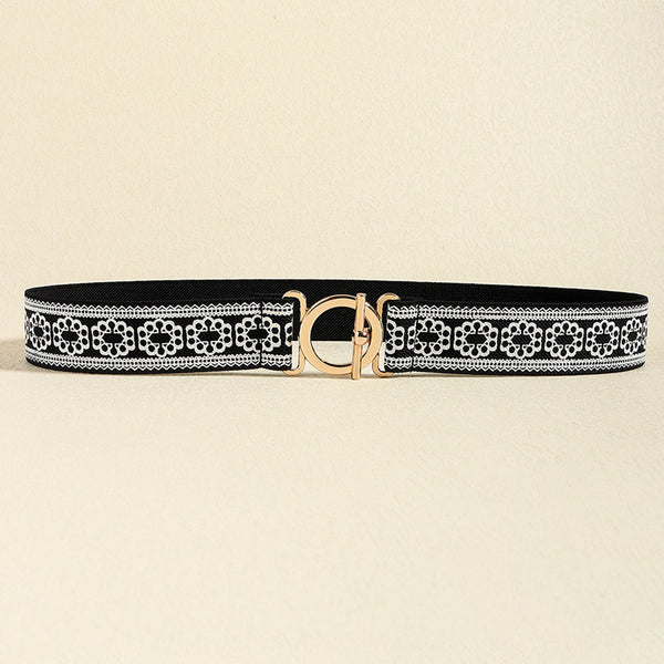 Toggle Clasp Elastic Belt-Teresa's Fashionista LLC