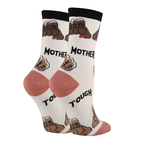 Mom Life - Womens Crew Socks-Teresa&#39;s Fashionista LLC