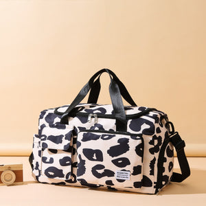 Oxford Cloth Animal Print Travel Bag-Teresa's Fashionista LLC