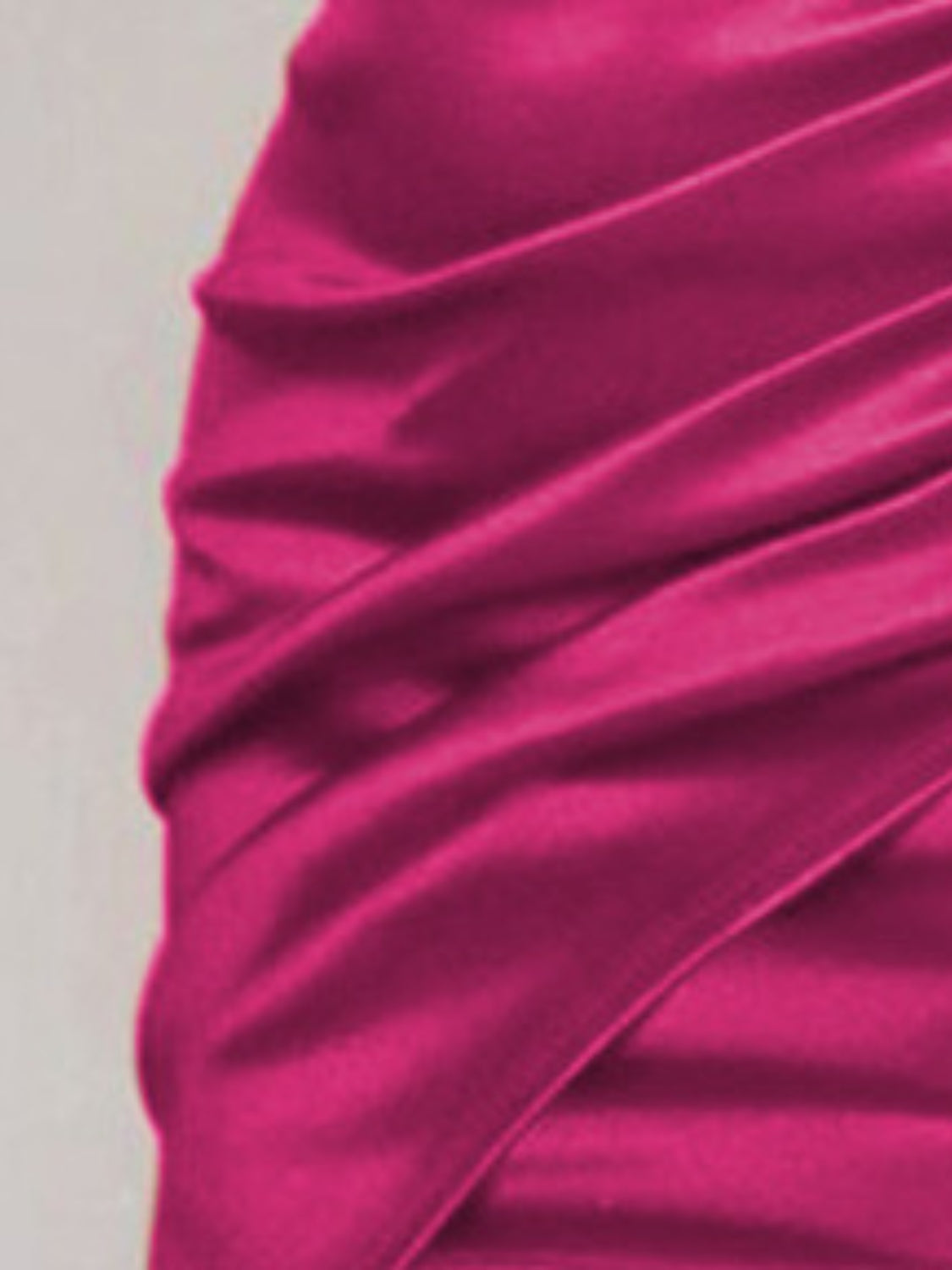 Ruched Spaghetti strap Wrap Dress-Teresa&#39;s Fashionista LLC