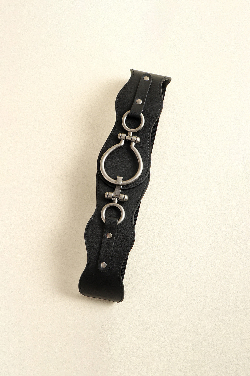 PU Leather Zinc Alloy Buckle Belt-Teresa's Fashionista LLC