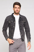 Men's Denim Jacket-Teresa's Fashionista LLC