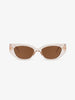 Polycarbonate Frame Cat-Eye Sunglasses - Teresa's Fashionista LLC