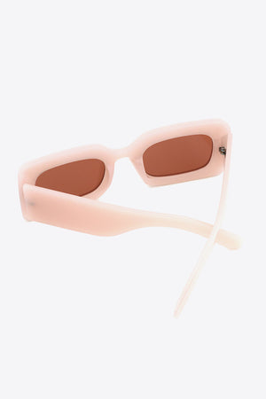 Polycarbonate Frame Rectangle Sunglasses-Teresa's Fashionista LLC
