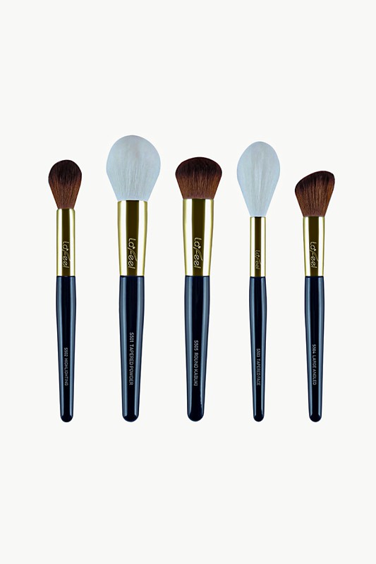 Lafeel Brush Set with Bag-Teresa&#39;s Fashionista LLC