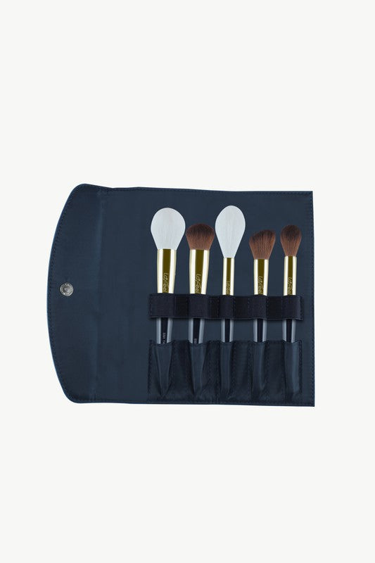 Lafeel Brush Set with Bag-Teresa's Fashionista LLC