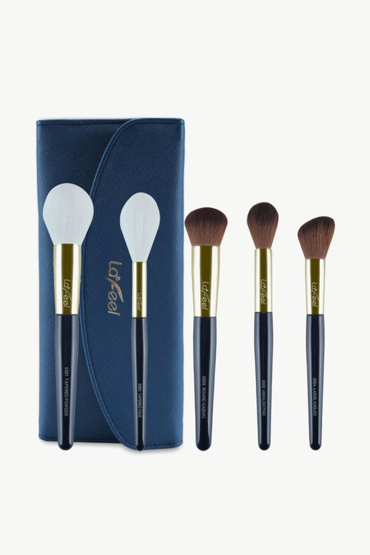 Lafeel Brush Set with Bag-Teresa's Fashionista LLC