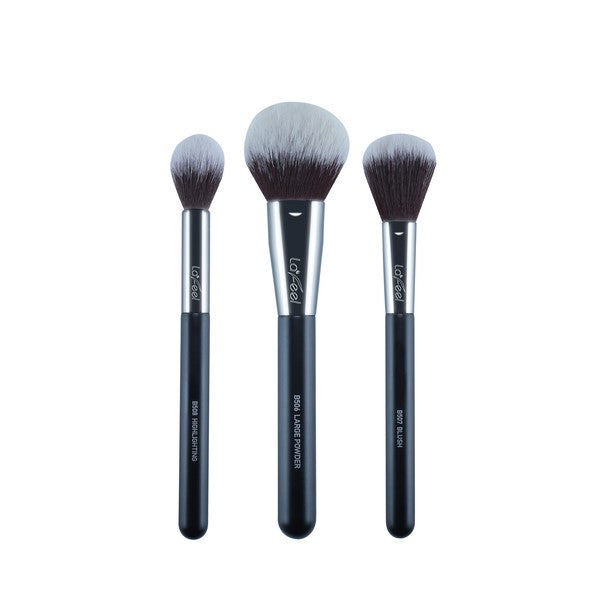 Lafeel Pure Black Collection Must Have Brush Set-Teresa's Fashionista LLC