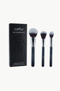 Lafeel Pure Black Collection Must Have Brush Set-Teresa's Fashionista LLC