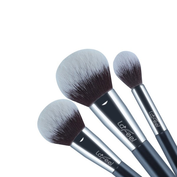 Lafeel Pure Black Collection Must Have Brush Set-Teresa's Fashionista LLC