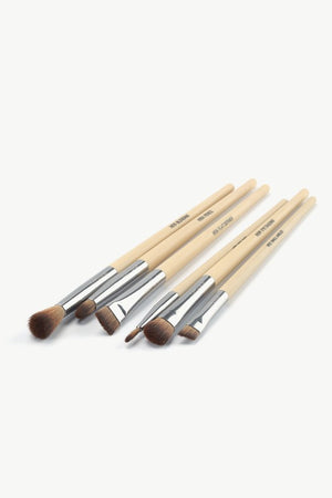 Lafeel Full Eye Brush Set in Taupe-Teresa's Fashionista LLC