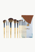 Lafeel Face and Eye Brush Set with Bag-Teresa's Fashionista LLC