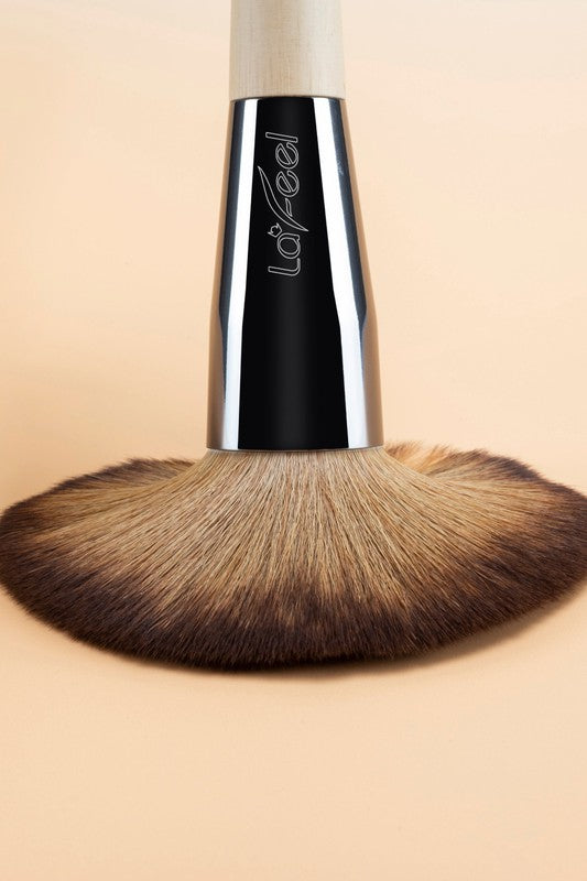 Lafeel Face and Eye Brush Set with Bag-Teresa's Fashionista LLC