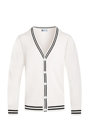TWO STRIPE CARDIGAN-Teresa's Fashionista LLC