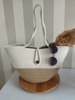 Lahammam's Handcrafted Quality Tote Beach Bag-Teresa's Fashionista LLC