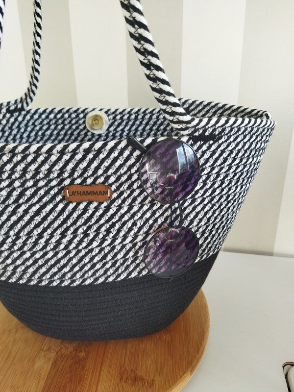 Lahammam's Handcrafted Quality Tote Beach Bag-Teresa's Fashionista LLC
