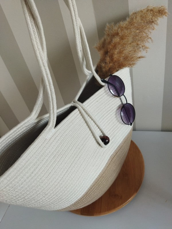 Lahammam's Handcrafted Quality Tote Beach Bag-Teresa's Fashionista LLC