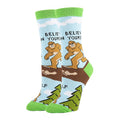 Womens Crew Socks - Believe-Teresa's Fashionista LLC
