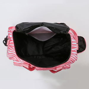 Oxford Cloth Animal Print Travel Bag-Teresa's Fashionista LLC
